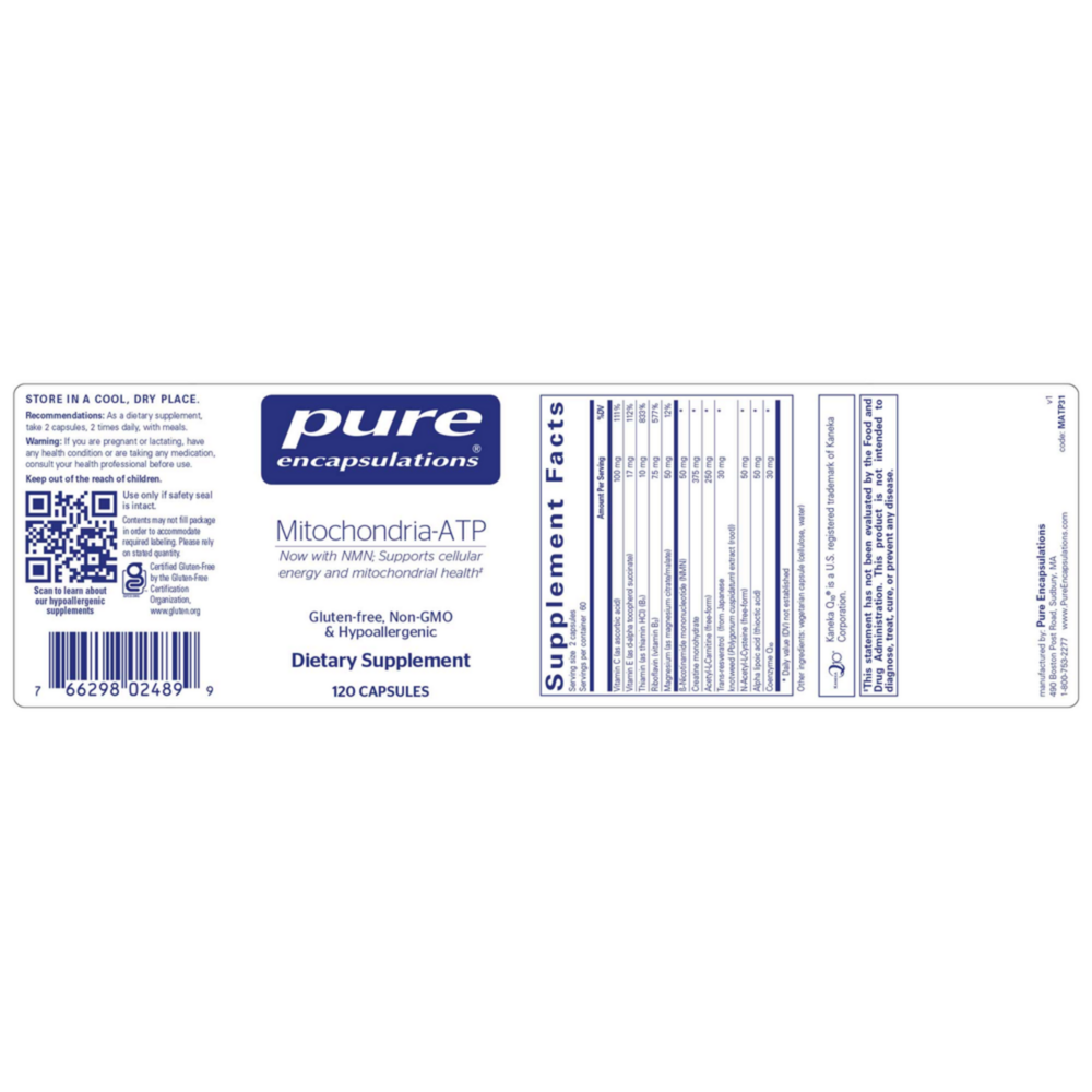 Pure Encapsulations Mitochondria-ATP