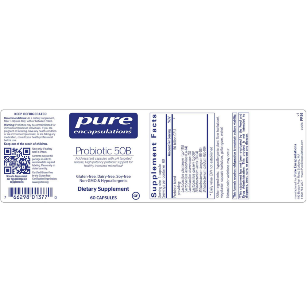 Pure Encapsulations Probiotic 50B
