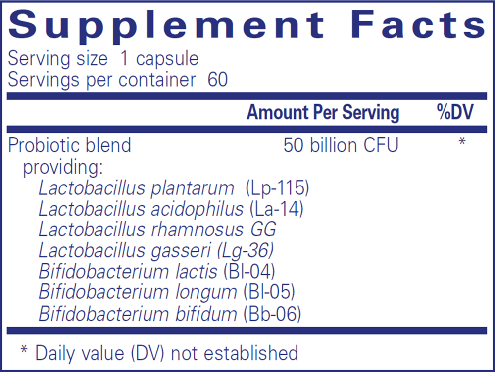 Pure Encapsulations Probiotic 50B