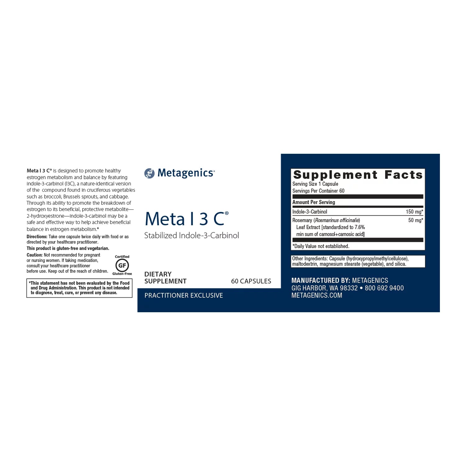 Metagenics Meta I3C