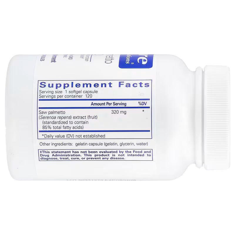 Pure Encapsulations Saw Palmetto 320