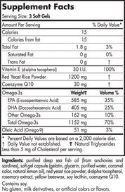 Nordic Naturals ProOmega LDL for Cardiovascular Health - 1000 mg