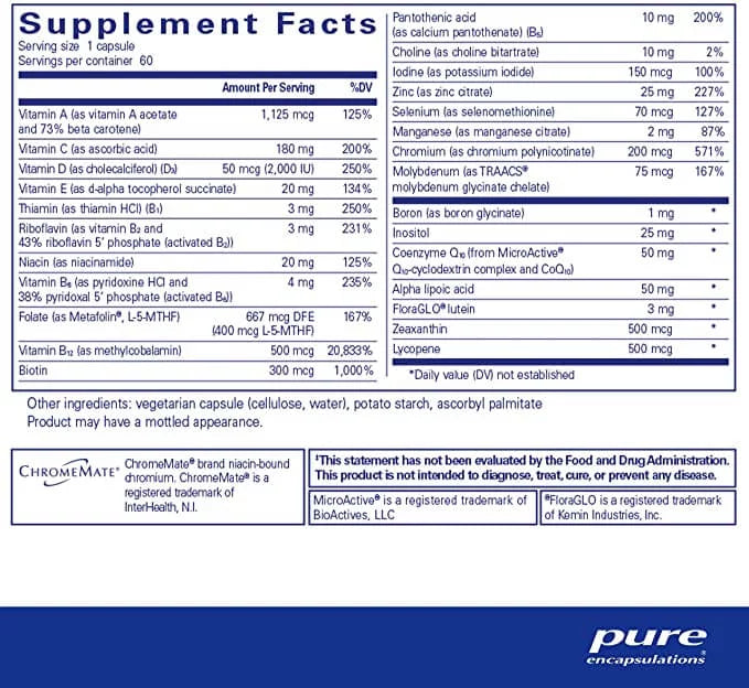 Pure Encapsulations O.N.E.™ Multivitamin for Daily Nutrients