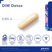 Pure Encapsulation Dim Detox (60 count)