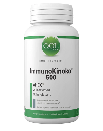QOL Labs ImmunoKinoko AHCC 500 mg