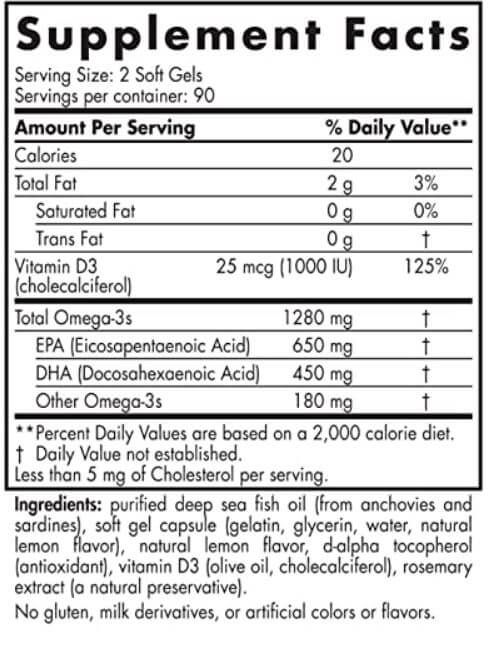 Nordic Naturals ProOmega D