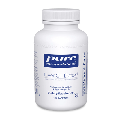 Pure Encapsulation Liver GI Detox 120 vcaps