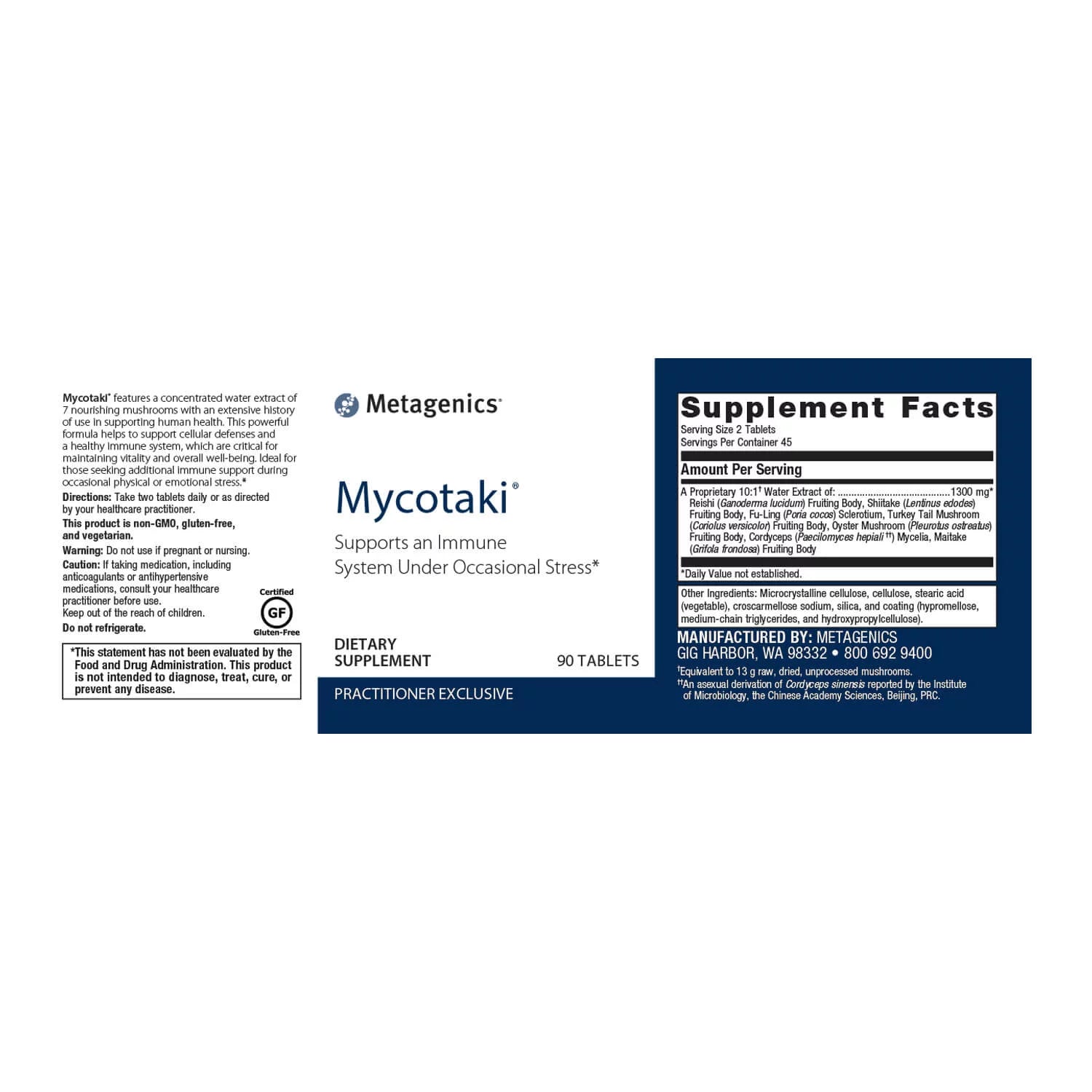 Metagenics Mycotaki