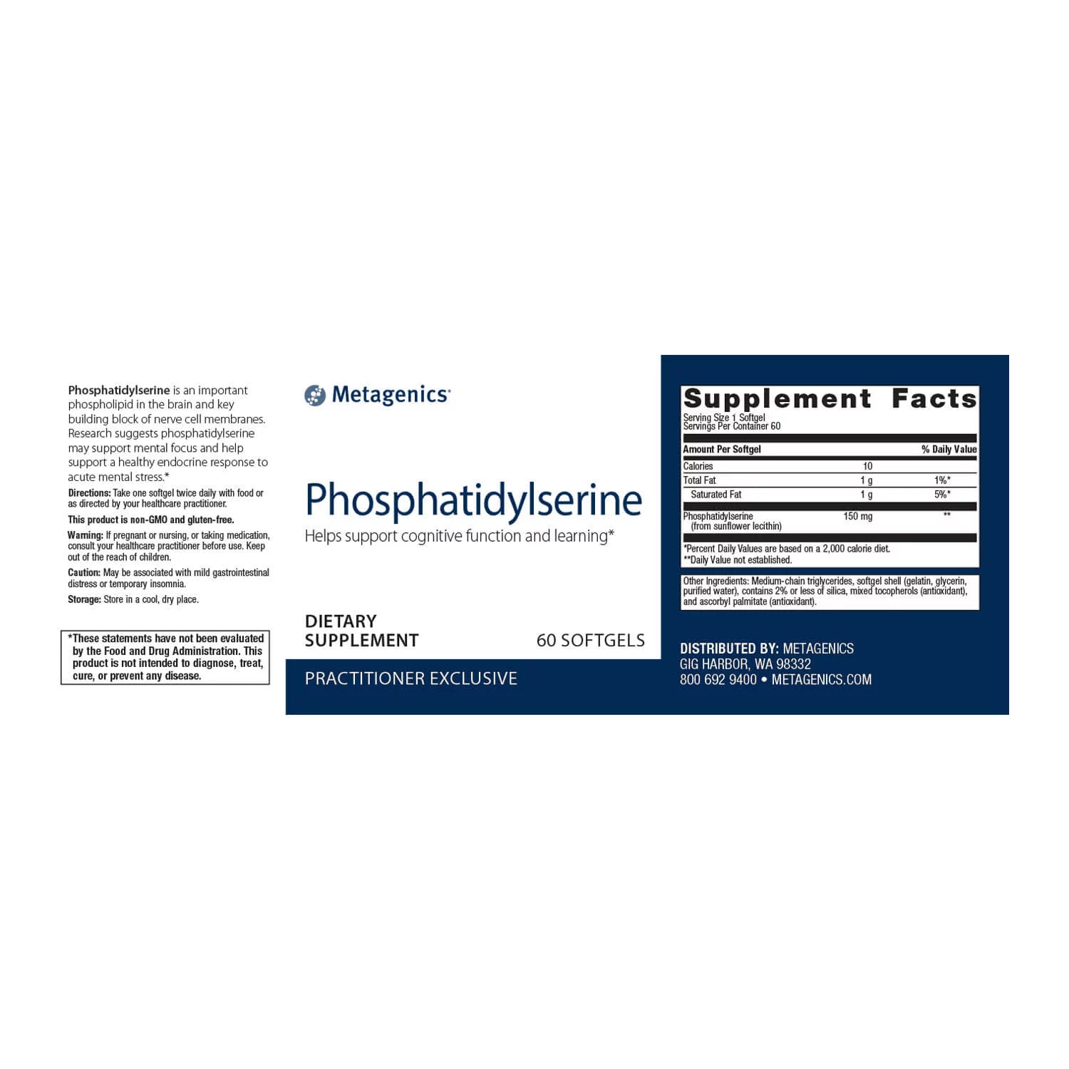 Metagenics Phosphatidylserine