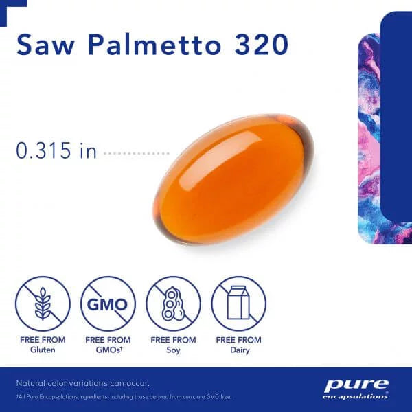 Pure Encapsulations Saw Palmetto 320